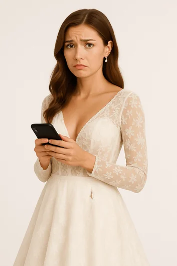 Professional rush wedding dress alterations showing expedited service for time-sensitive weddings